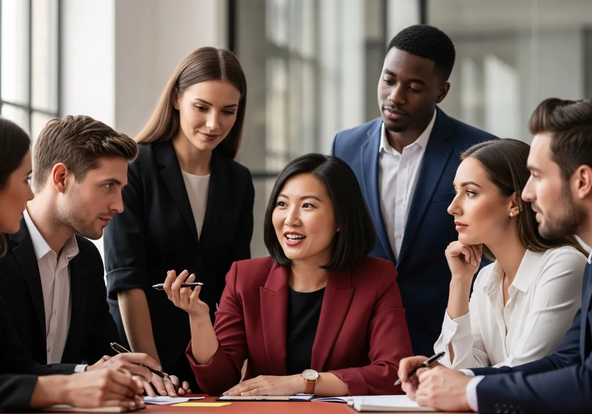 Pessoas motivadas a aprender finanças